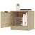 Produktbild 4 för Sängbord sonoma-ek 40x39x40 cm