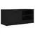 Produktbild 6 för Tv-bänk 2 st svart 80x35x36,5 cm konstruerat trä