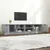 Produktbild 3 för Tv-bänk 2 st betonggrå 80x35x36,5 cm konstruerat trä
