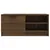 Produktbild 5 för TV-bänk 2 st brun ek 80x35x36,5 cm konstruerat trä