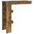 Produktbild 5 för Barbord väggmonterat rökfärgad 102x45x103,5 cm konstruerat trä