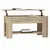 Produktbild 7 för Soffbord sonoma-ek 101x49x52 cm konstruerat trä