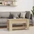 Produktbild 8 för Soffbord sonoma-ek 101x49x52 cm konstruerat trä