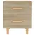 Produktbild 3 för Sängbord 2 st sonoma-ek 40x35x47,5 cm