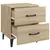 Produktbild 5 för Sängbord sonoma-ek 40x35x47,5 cm