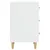 Produktbild 5 för Sängbord vit 40x40x66 cm konstruerat trä