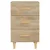 Produktbild 4 för Sängbord sonoma-ek 40x40x66 cm konstruerat trä