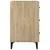 Produktbild 4 för Sängbord sonoma-ek 40x40x66 cm konstruerat trä