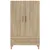 Produktbild 3 för Skåp Sonoma-ek 70x31x115 cm konstruerat trä