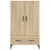 Produktbild 5 för Skåp Sonoma-ek 70x31x115 cm konstruerat trä