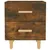 Produktbild 3 för Sängbord 2 st rökfärgad ek 40x35x47,5 cm