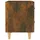 Sängbord 2 st rökfärgad ek 40x35x47,5 cm