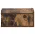 Produktbild 8 för Svävande sängbord 2 st rökfärgad ek 40x30x15 cm konstruerat trä