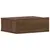 Produktbild 5 för Svävande sängbord 2 st brun ek 40x30x15cm konstruerat trä