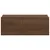 Produktbild 7 för Svävande sängbord 2 st brun ek 40x30x15cm konstruerat trä