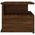 Produktbild 6 för Svävande sängbord 2 st brun ek 40x31x27 cm konstruerat trä
