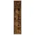 Produktbild 5 för CD-hyllor 2 st rökfärgad ek 21x16x93,5 cm konstruerat trä