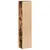 Produktbild 7 för CD-hyllor 2 st rökfärgad ek 21x16x93,5 cm konstruerat trä