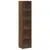 Produktbild 4 för CD-hyllor 2 st brun ek 21x16x93,5 cm konstruerat trä