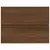 Produktbild 5 för Sängbord 2 st rökfärgad Brun ek 40x30x30 cm konstruerat trä