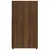 Produktbild 7 för Badrumsskåp brun ek 60x33x60 cm konstruerat trä
