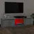 Produktbild 3 för TV-bänk med LED-belysning grå sonoma 120x30x35,5 cm