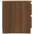 Produktbild 5 för Sängbord 2 st brun ek 50x39x43,5 cm konstruerat trä