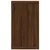 Produktbild 7 för Vägghyllor 4 st brun ek 80x15x26,5 cm konstruerat trä