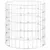 Produktbild 3 för Planteringsgabion upphöjd rund galvaniserat stål Ø50x50 cm