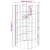 Produktbild 7 för Planteringsgabion 3 st upphöjd rund galvaniserat stål Ø30x50 cm