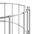 Produktbild 6 för Planteringsgabion 3 st upphöjd rund galvaniserat stål Ø30x150cm