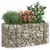 Produktbild 3 för Planteringsgabion galvaniserat järn 120x50x50 cm