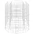 Produktbild 5 för Planteringsgabion galvaniserat järn 120x50x50 cm