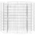 Produktbild 3 för Planteringsgabion galvaniserat järn 120x50x100 cm