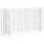 Produktbild 2 för Planteringsgabion galvaniserat järn 190x50x100 cm