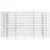 Produktbild 3 för Planteringsgabion galvaniserat järn 190x50x100 cm