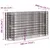 Produktbild 8 för Planteringsgabion galvaniserat järn 190x50x100 cm