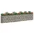 Produktbild 3 för Planteringsgabion galvaniserat järn 540x50x100 cm