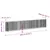 Produktbild 8 för Planteringsgabion galvaniserat järn 540x50x100 cm