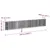 Produktbild 8 för Planteringsgabion galvaniserat järn 610x50x100 cm