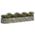 Produktbild 3 för Planteringsgabion galvaniserat järn 400x100x50 cm