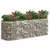 Produktbild 3 för Planteringsgabion galvaniserat järn 300x100x100 cm