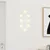 Produktbild 3 för Spegel med LED-lampor 40x20 cm glas oval