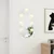 Produktbild 3 för Spegel med LED-lampor 80x40 cm glas oval
