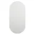 Produktbild 5 för Spegel med LED-lampor 80x40 cm glas oval