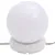 Produktbild 11 för Spegel med LED-lampor 80x40 cm glas oval