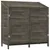 Produktbild 2 för Trädgårdsbod antracit 102x52x112 cm massivt granträ