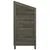 Produktbild 5 för Trädgårdsbod antracit 102x52x112 cm massivt granträ