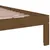 Produktbild 6 för Sängram honungsbrun massiv furu 75x190 cm 2FT6