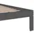 Produktbild 6 för Sängram grå massiv furu 200x200 cm